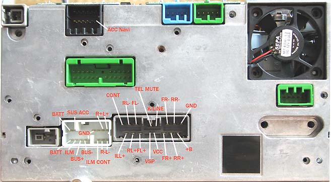 HONDA Car Radio Stereo Audio Wiring Diagram Autoradio connector wire
